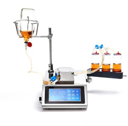 Sterility test pump